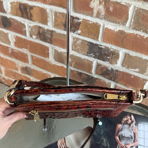 NWT Brahmin Pecan Vida Crossbody - Picture 3 of 7